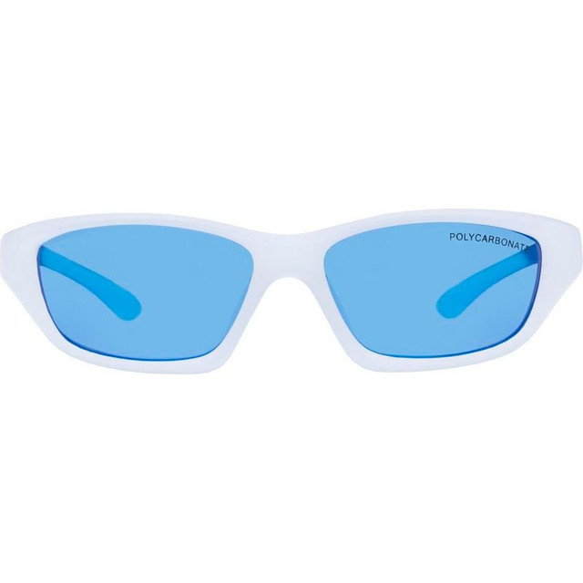 Cancer Council Kids Fox - Matte Xtal and Black/Ice Blue Mirror Lenses