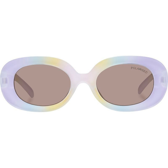 Cancer Council Kids Pony - Matte Rainbow/Brown Polarised Lenses