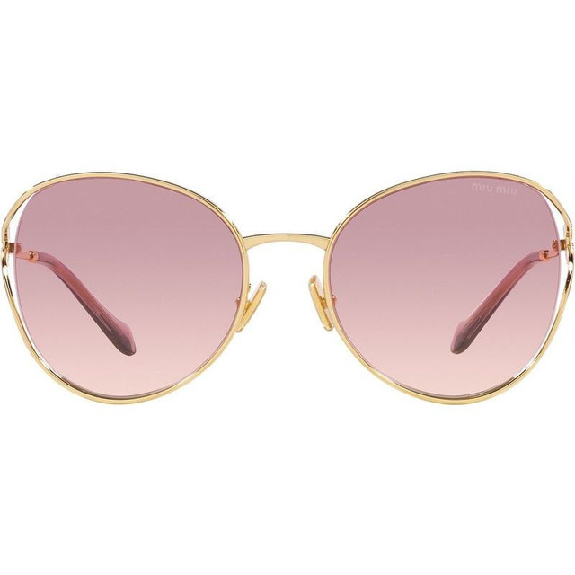 Miu Miu MU53YS - Gold/Brown Violet Gradient Lenses