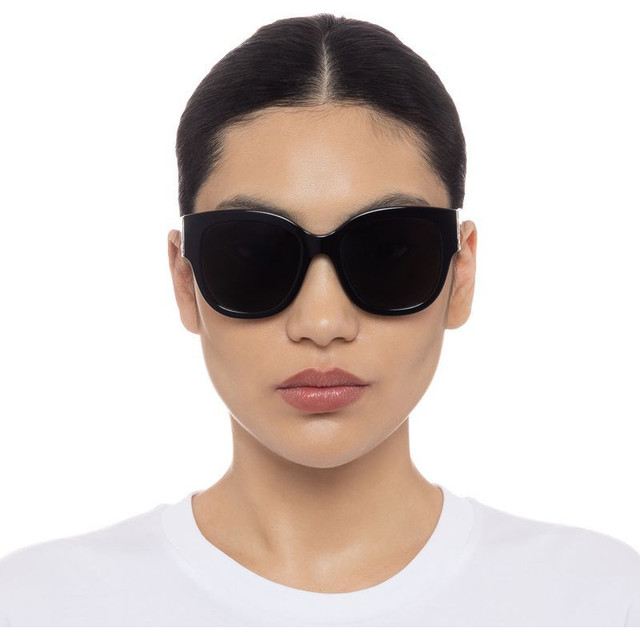 Saint Laurent SLM95F - Black/Grey Gradient Lenses