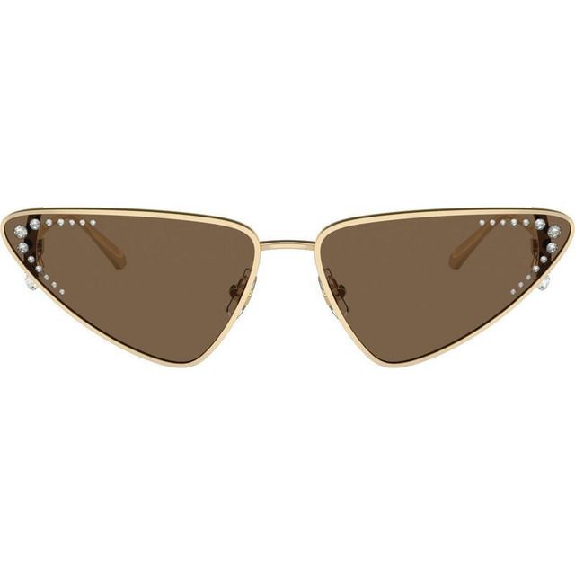 Jimmy Choo JC4001B - Pale Gold/Dark Brown Lenses