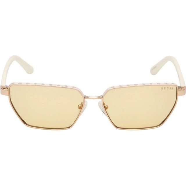 Guess GU00106 - Shiny Pale Gold/Light Yellow Lenses