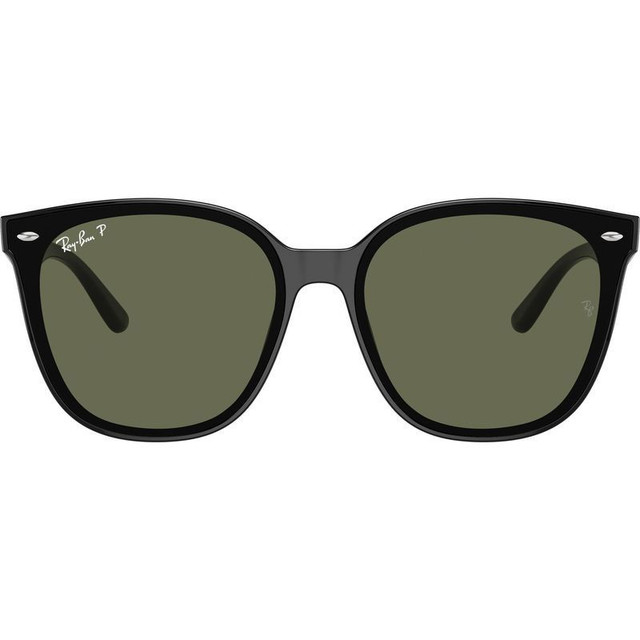 Ray-Ban RB4423D - Black/Dark Green Polarised Lenses