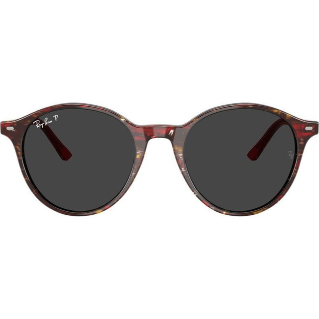 Ray-Ban Bernard RB2230 - Transparent Shade Fantasy Red/Black Glass Polarised Lenses 53 Eye Size