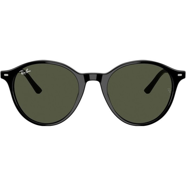 Ray-Ban Bernard RB2230 - Black/Green Glass Lenses 53 Eye Size