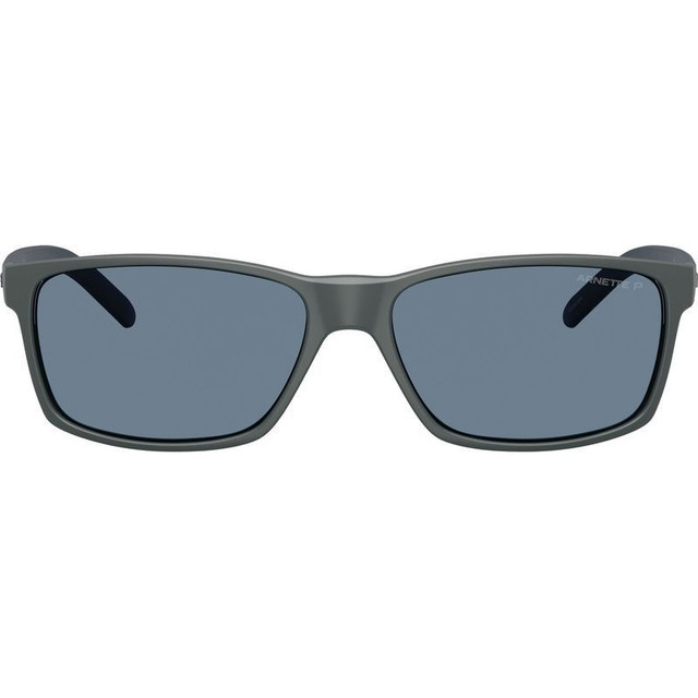 Arnette Slickster AN4185 - Matte Dark Grey/Dark Blue Polarised Lenses