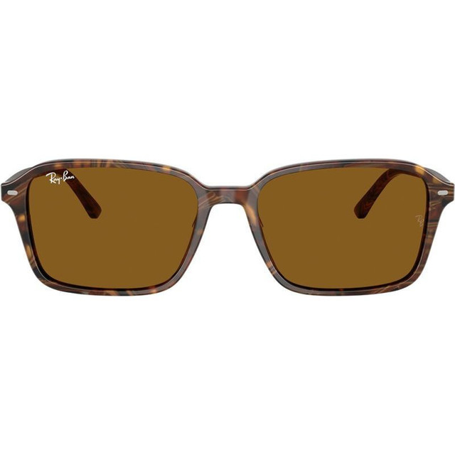 Ray-Ban Raimond RB2231 - Transparent Fantasy Brown/Brown Glass Lenses 56 Eye Size