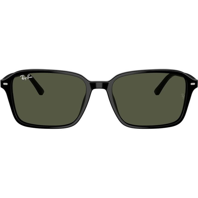 Ray-Ban Raimond RB2231 - Black/Green Glass Lenses 56 Eye Size