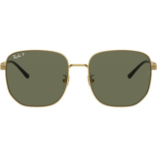 Ray-Ban RB3713D - Arista/Dark Green Glass Polarised Lenses