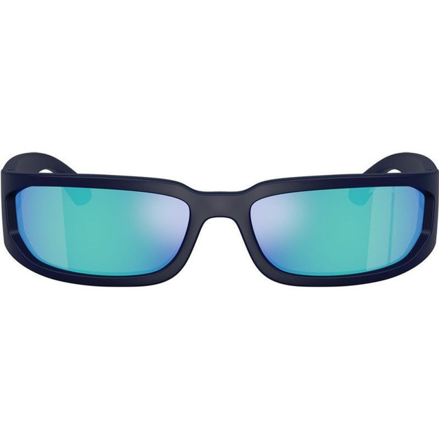 Arnette Smaze AN4349 - Matte Dark Blue/Green Blue Mirror Lenses