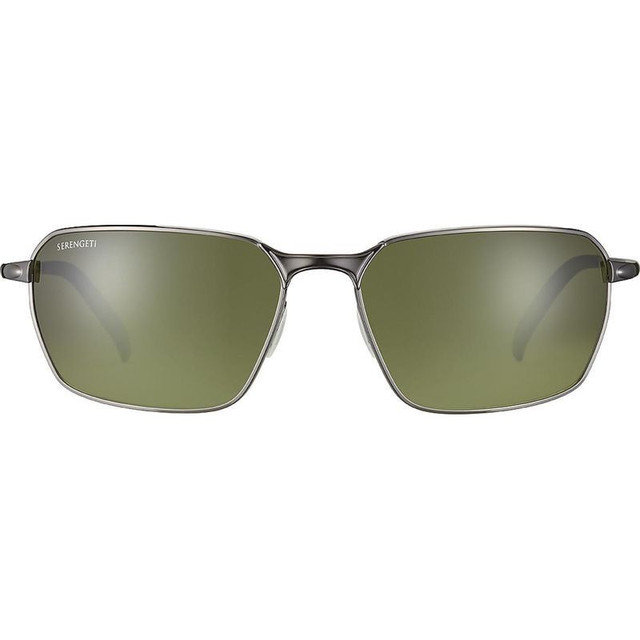 Serengeti Shelton - Shiny Dark Gunmetal/555nm Photochromic Polarised Glass Lenses