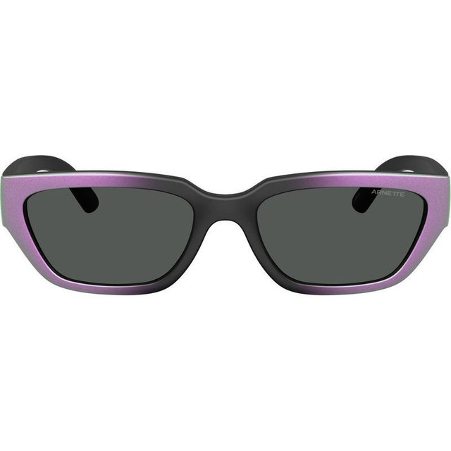 Arnette Curbside AN4350 - Matte Black and Gradient Purple/Dark Grey Lenses