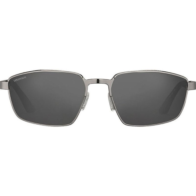 Serengeti Kean - Shiny Gunmetal/Smoke Photochromic Glass Polarised Lenses