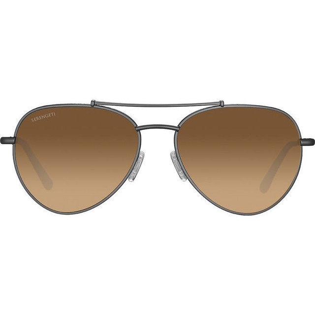 Serengeti Pete - Matte Dark Gunmetal/Drivers Gradient Photochromic Glass Polarised Lenses