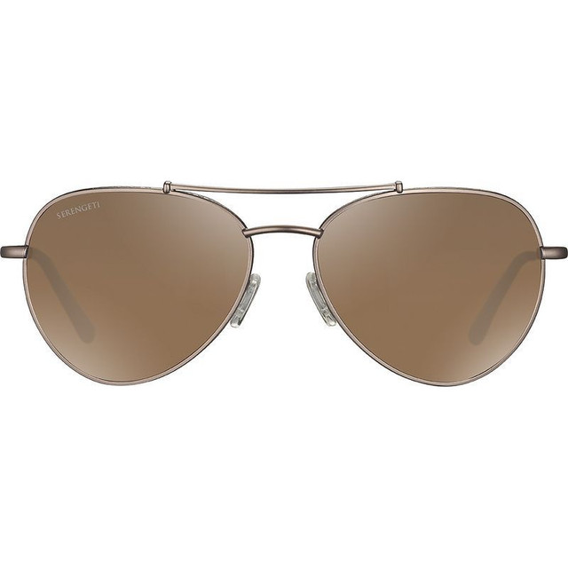 Serengeti Pete - Brushed Bronze/Drivers Photochromic Glass Polarised Lenses