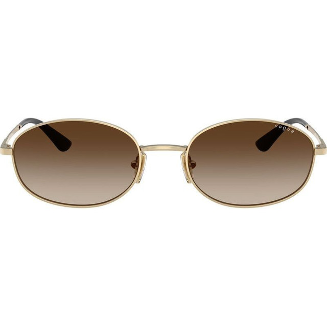 Vogue Eyewear VO4323S - Pale Gold/Dark Brown Gradient Lenses