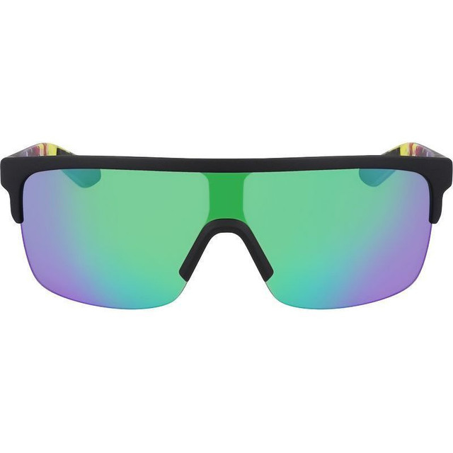 Dragon Eyewear Slotted - Matte Black Multi/Green LL Ionised Lenses