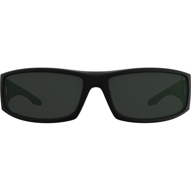 Spy Cooper - Matte Black/Happy Grey Green Lenses