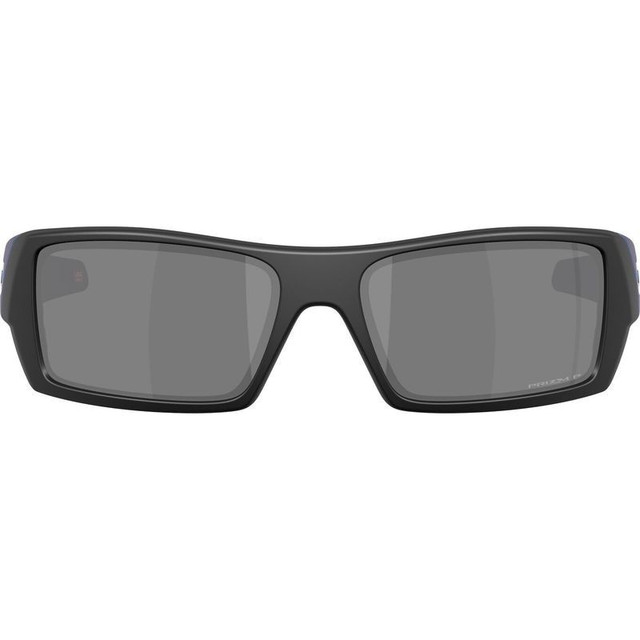 Oakley Gascan - Matte Black and Cyan/Prizm Black Polarised Lenses