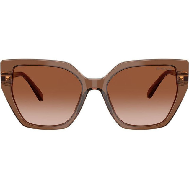 Swarovski SK6016 - Transparent Brown/Brown Gradient Lenses