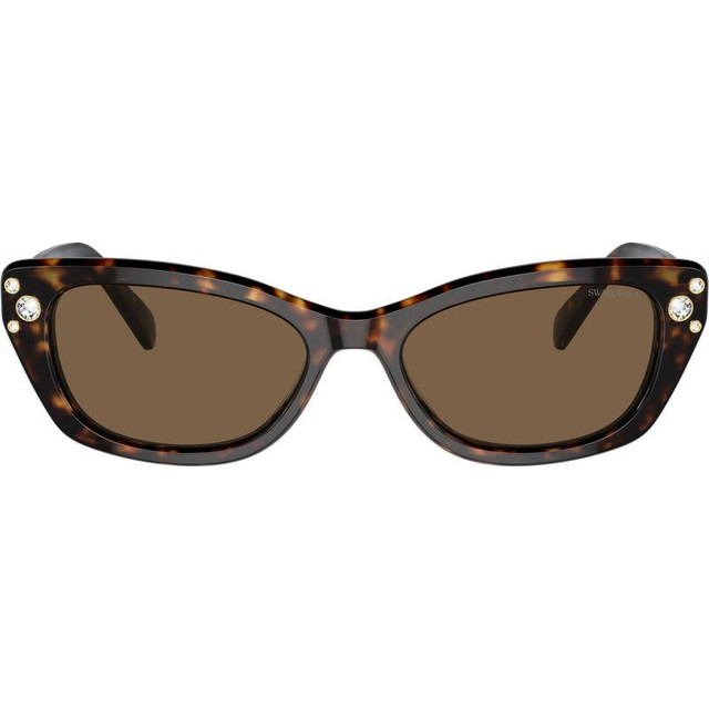 Swarovski SK6019F - Havana/Dark Brown Lenses