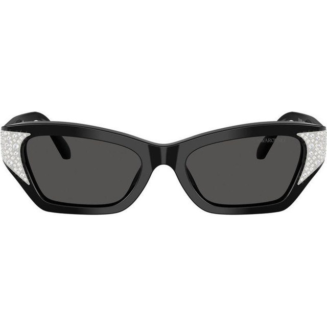 Swarovski SK6029 - Black/Dark Grey Lenses 53 Eye Size