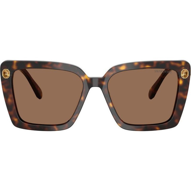 Swarovski SK6032 - Havana/Dark Brown Lenses