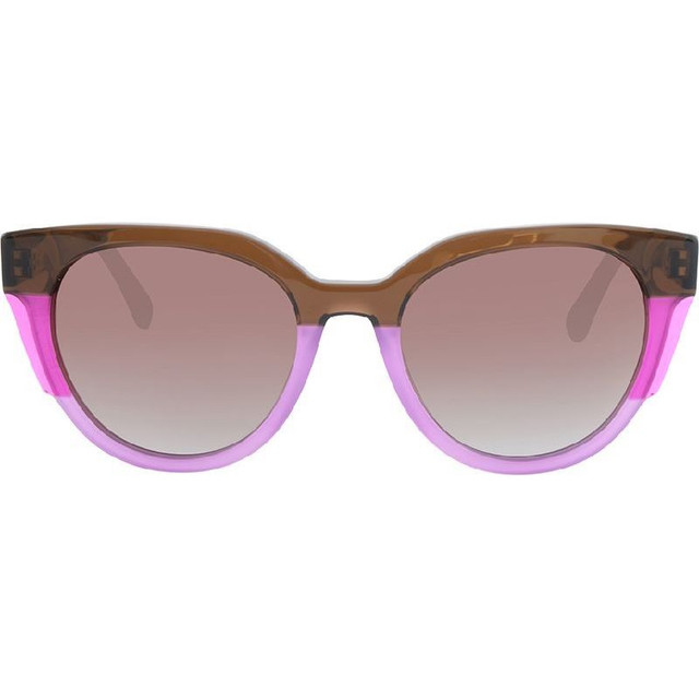 Bill Bass Celia - Brown and Pink/Brown Gradient Polarised Lenses