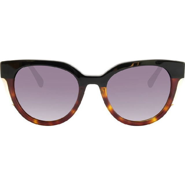 Bill Bass Celia - Black and Demi/Grey Gradient Polarised Lenses