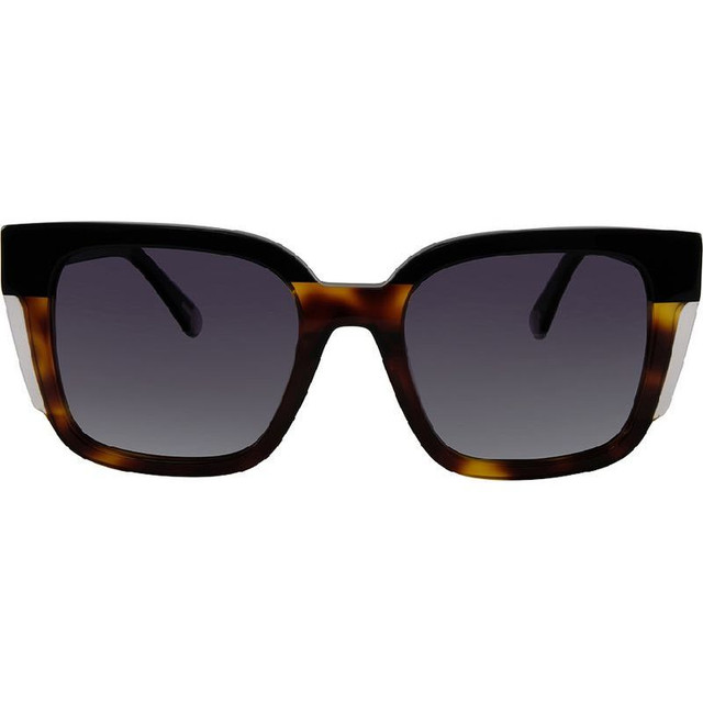 Bill Bass Estela - Black and Demi/Grey Gradient Polarised Lenses