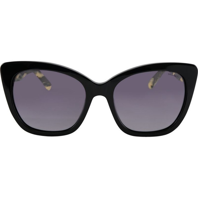 Bill Bass Lucinda - Black and Demi/Grey Gradient Polarised Lenses