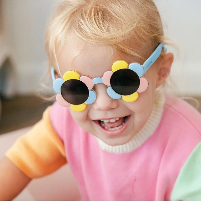 Frankie Ray Kids Daisy - Multi/Smoke Lenses