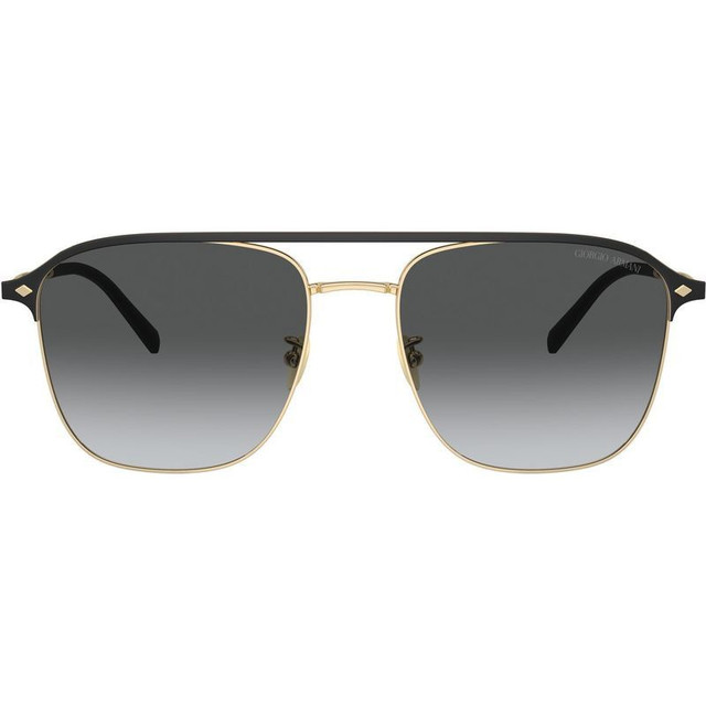 Giorgio Armani AR6154 - Pale Gold/Grey Gradient Polarised Lenses