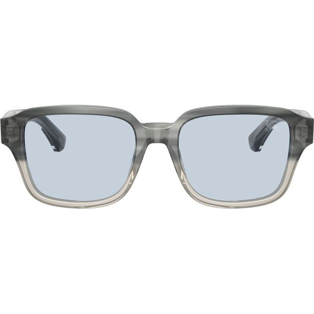 BURBERRY Oversized Gray Acetate Sunglasses | Made in Italy | Case Included Sunglasses Burberry BE4484 - Mia Burton main image 3