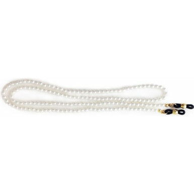 Simple Pearl Chain - White