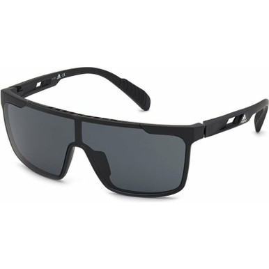 Adidas SP0020 - Matte Black/Grey Polarised Lenses