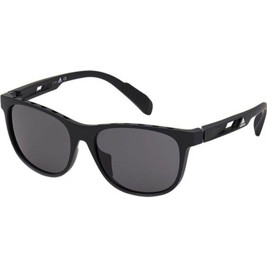 Adidas SP0022 - Matte Black/Grey Polarised Lenses