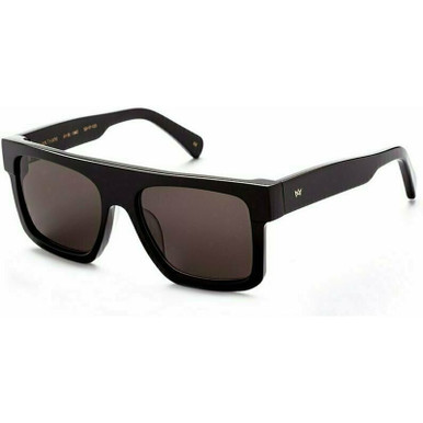 AM Eyewear Shanthani - Black/Brown Lenses