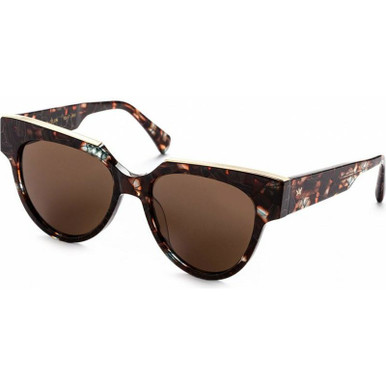 AM Eyewear Hando - Cobblestone/Brown Lenses