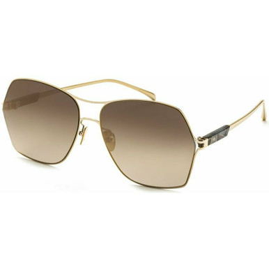 AM Eyewear Hickey - Gold Copper Head/Brown Gradient Lenses