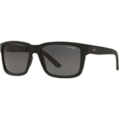 Swindle AN4218 - Fuzzy Matte Black/Grey Lenses