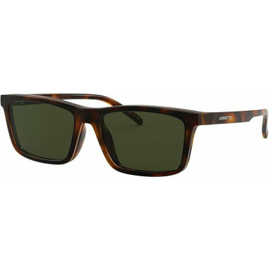 Arnette Hypno AN4274 - Matte Havana/Green Lenses