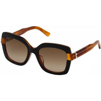 BALLY 0020H - Brown/Brown Gradient Lenses