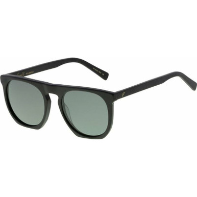 Swell - Matte Black/Grey Polarised Lenses