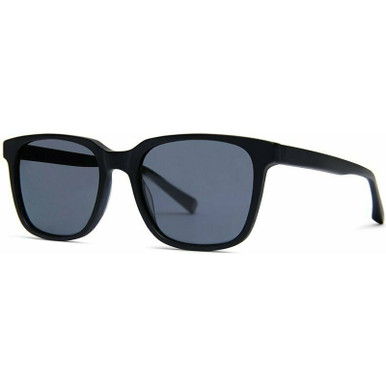 Carter - Matte Kale Black/Grey Polarised Lenses