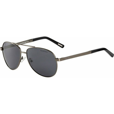 Otto - Satin Gunmetal/Grey Polarised Lenses