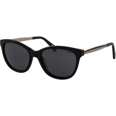 Aviva - Black Gunmetal/Grey Polarised Lenses