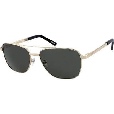 Bill Bass Bacchus - Gold/Green Polarised Lenses