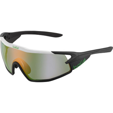 Matte White/Phantom Clear Photochromic Lenses