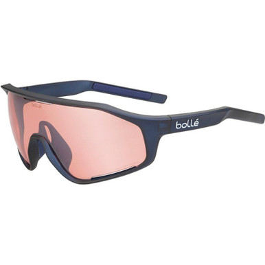 Bolle Shifter - Matte Crystal Navy/Phantom Vermillon Gun Photochromic Lenses